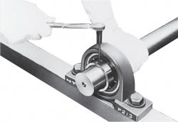 帶球頭緊定螺釘?shù)妮S承座安裝方法簡(jiǎn)介